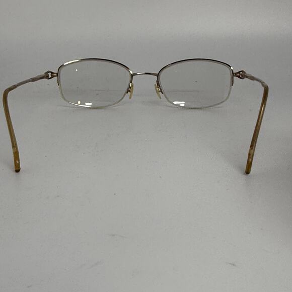Emozioni By Safilo Half rim Brown Eyeglasses Frames 135 H18727 - Picture 3 of 8
